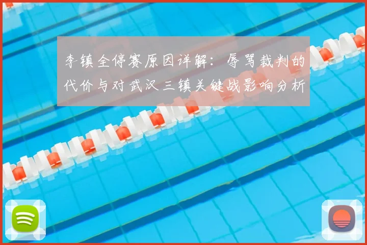李镇全停赛原因详解:辱骂裁判的代价与对武汉三镇关键战影响分析